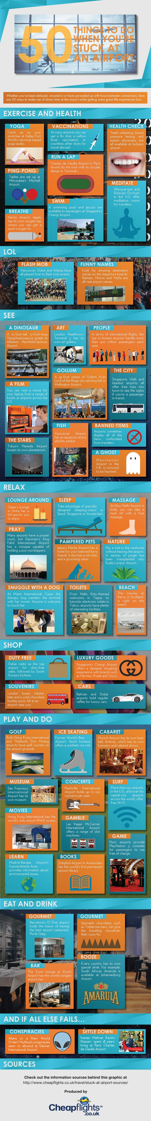 50 Things To Do At The Airport 