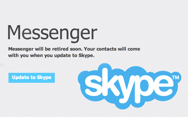 messenger skype