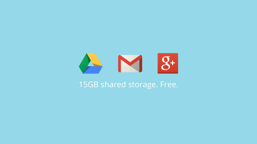 15gb google drive google plus