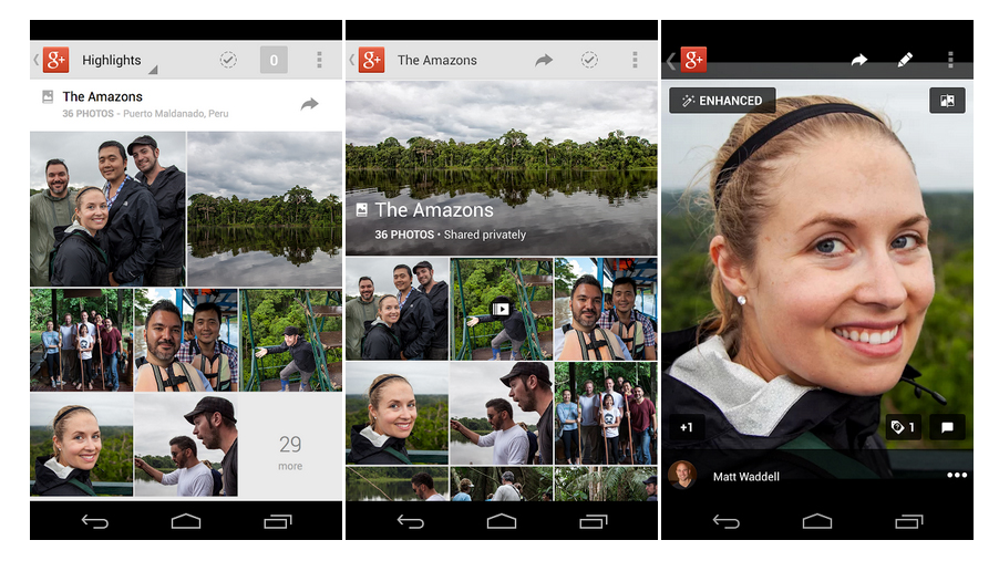 google plus highlights