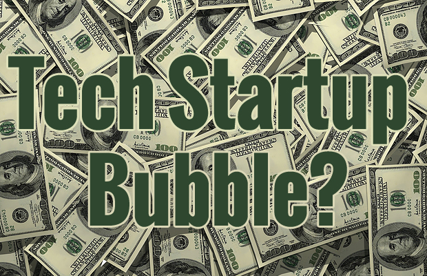 tech startup bubble