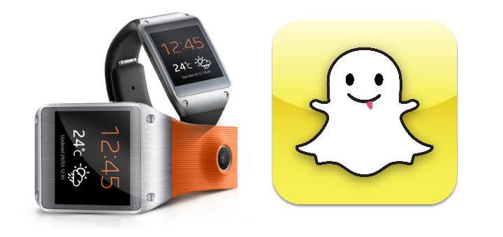 snapchat galaxy gear