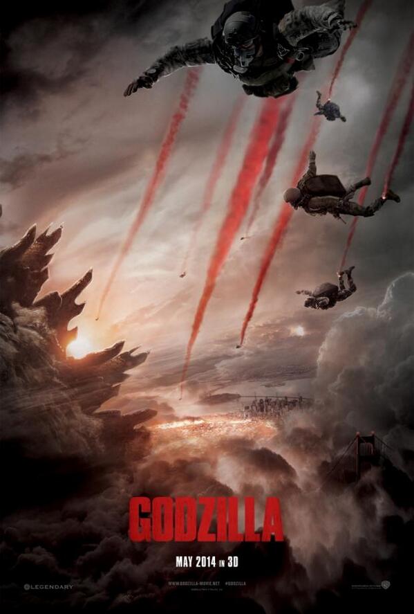 godzilla 2014 poster