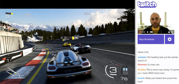 xbox one twitch streaming